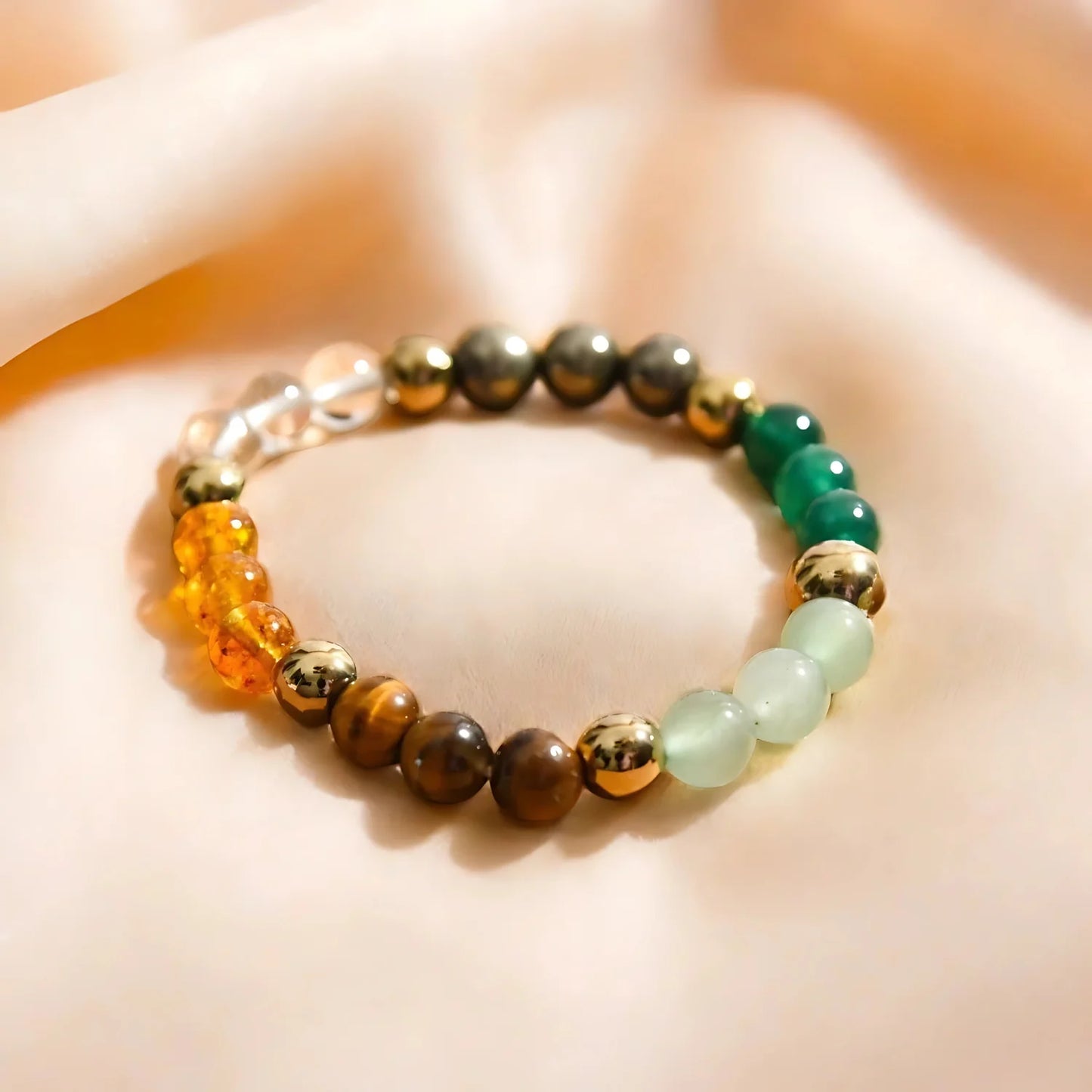 Money Magnet Crystal Bracelet – Attract Wealth & Abundance (With Certificate)