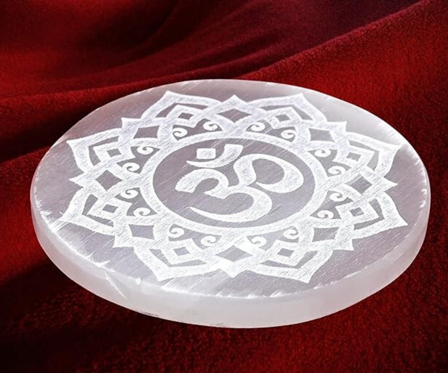 Selenite Crystal Charging Plate