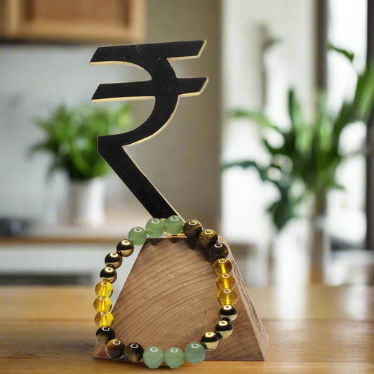 Money Magnet Crystal Bracelet – Attract Wealth & Abundance (With Certificate)