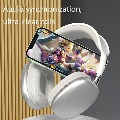 Wireless P9 Plus Headphones/24 Hrs Playtime/Speed Charge, Fast Pair/Soft Ear Cushions/Over-Ear Lightweight Headset