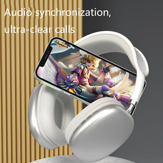 Wireless P9 Plus Headphones/24 Hrs Playtime/Speed Charge, Fast Pair/Soft Ear Cushions/Over-Ear Lightweight Headset