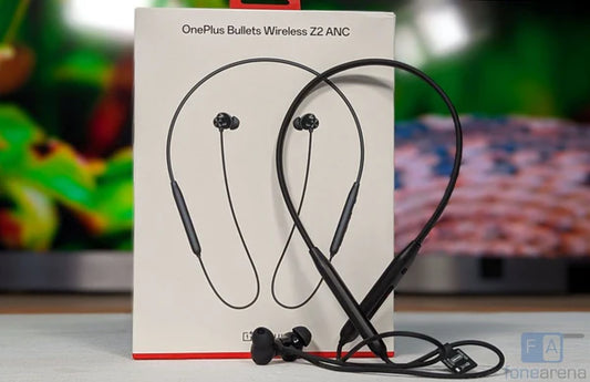 OnePlus Bullets Z2 Bluetooth Wireless in Ear Earphones with Mic, Bombastic Bass, 10 Mins Charge - 20 Hrs Music, 30 Hrs Battery Life